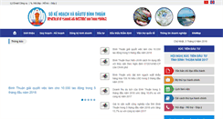 Desktop Screenshot of dpibinhthuan.gov.vn
